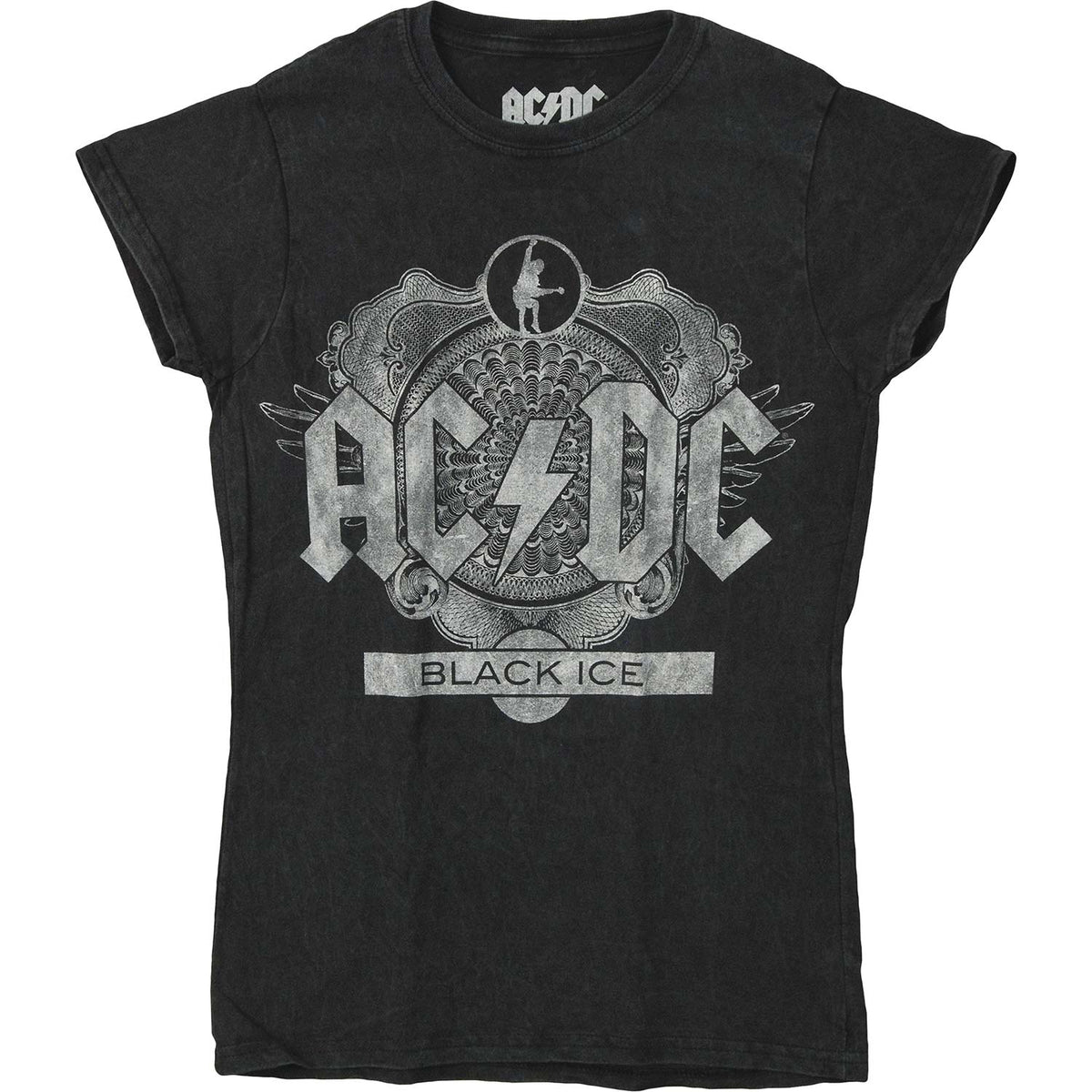 AC/DC Black Ice Vintage Junior Top