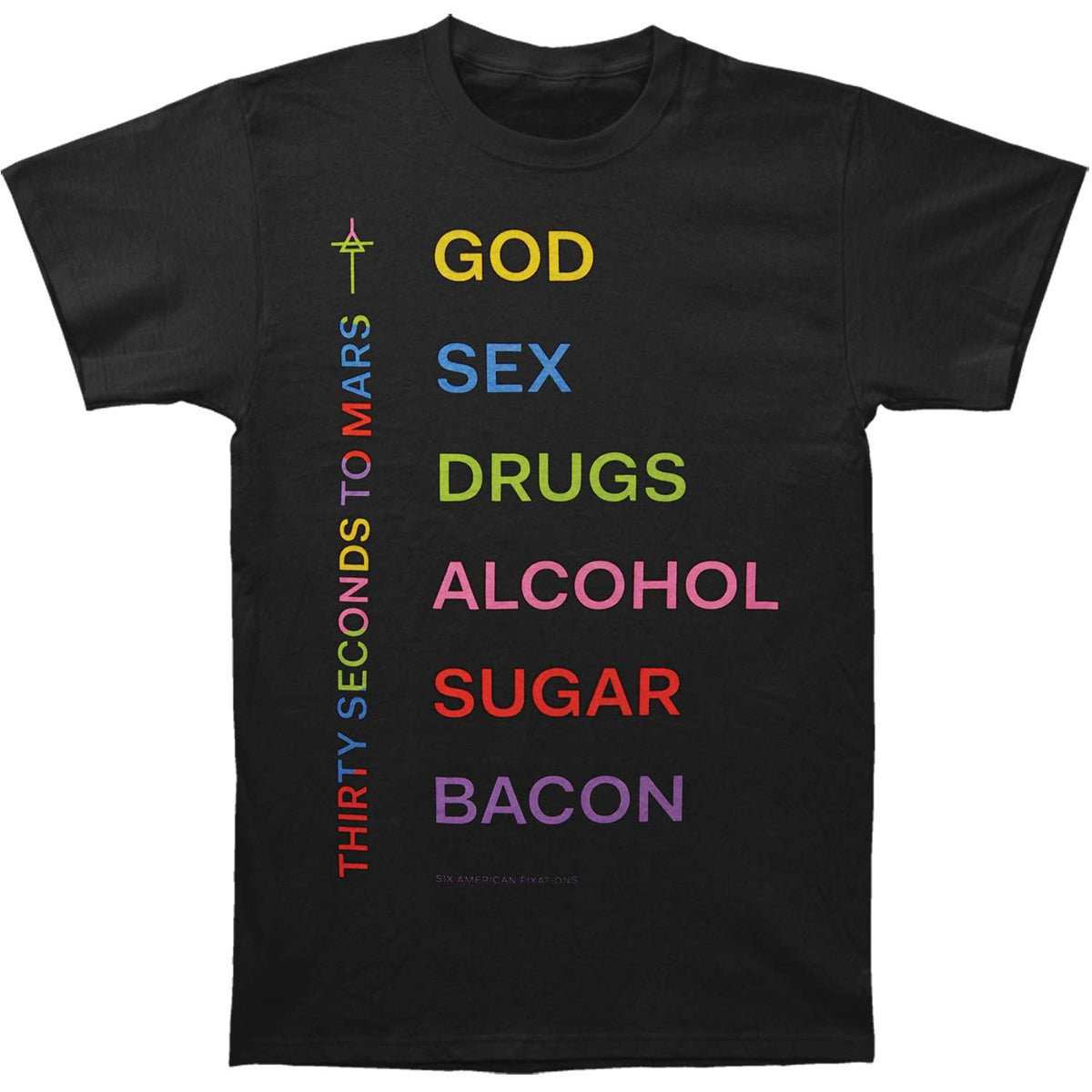 30 Seconds To Mars Album Tee Slim Fit T-shirt