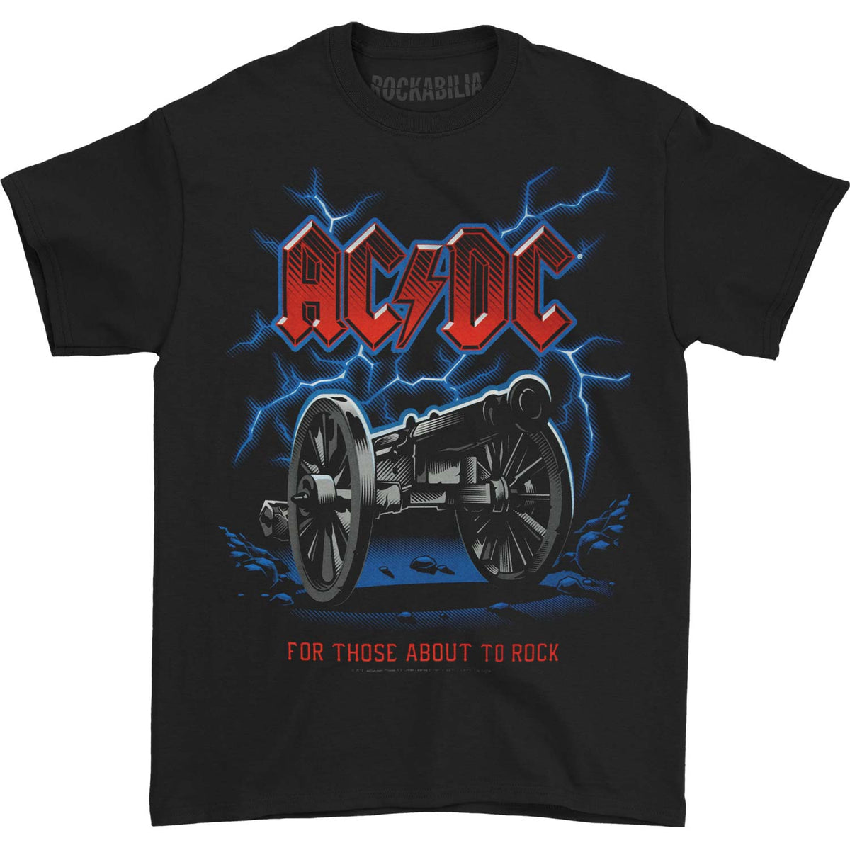 AC/DC Cannon Lightning T-shirt