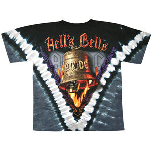 AC/DC Hells Bells Tie Dye T-shirt