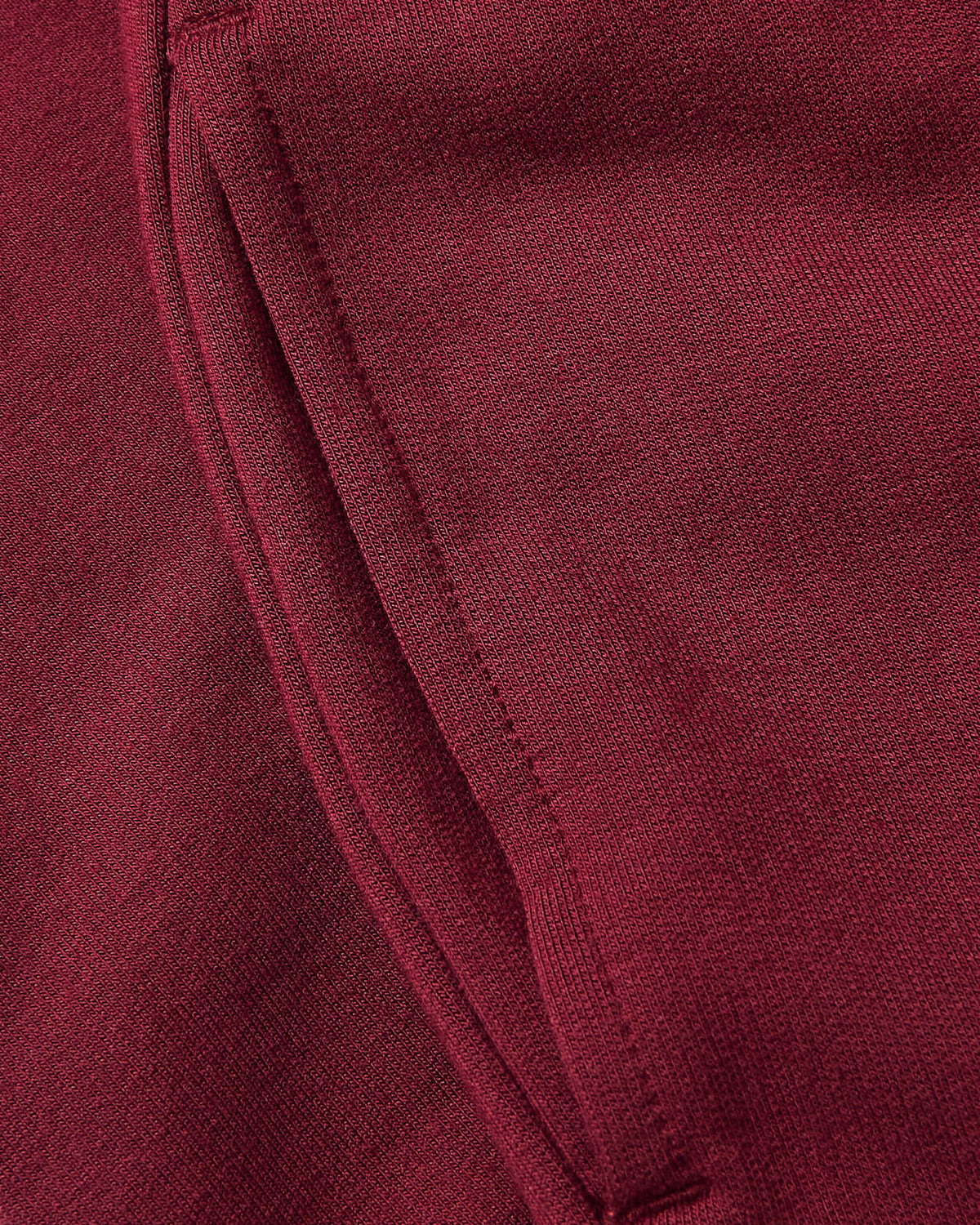 Girls Dark Maroon Slouch Pullover Crew & Relaxed Jogger 2-Pack