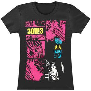 3OH!3 Forest Pieces Junior Top