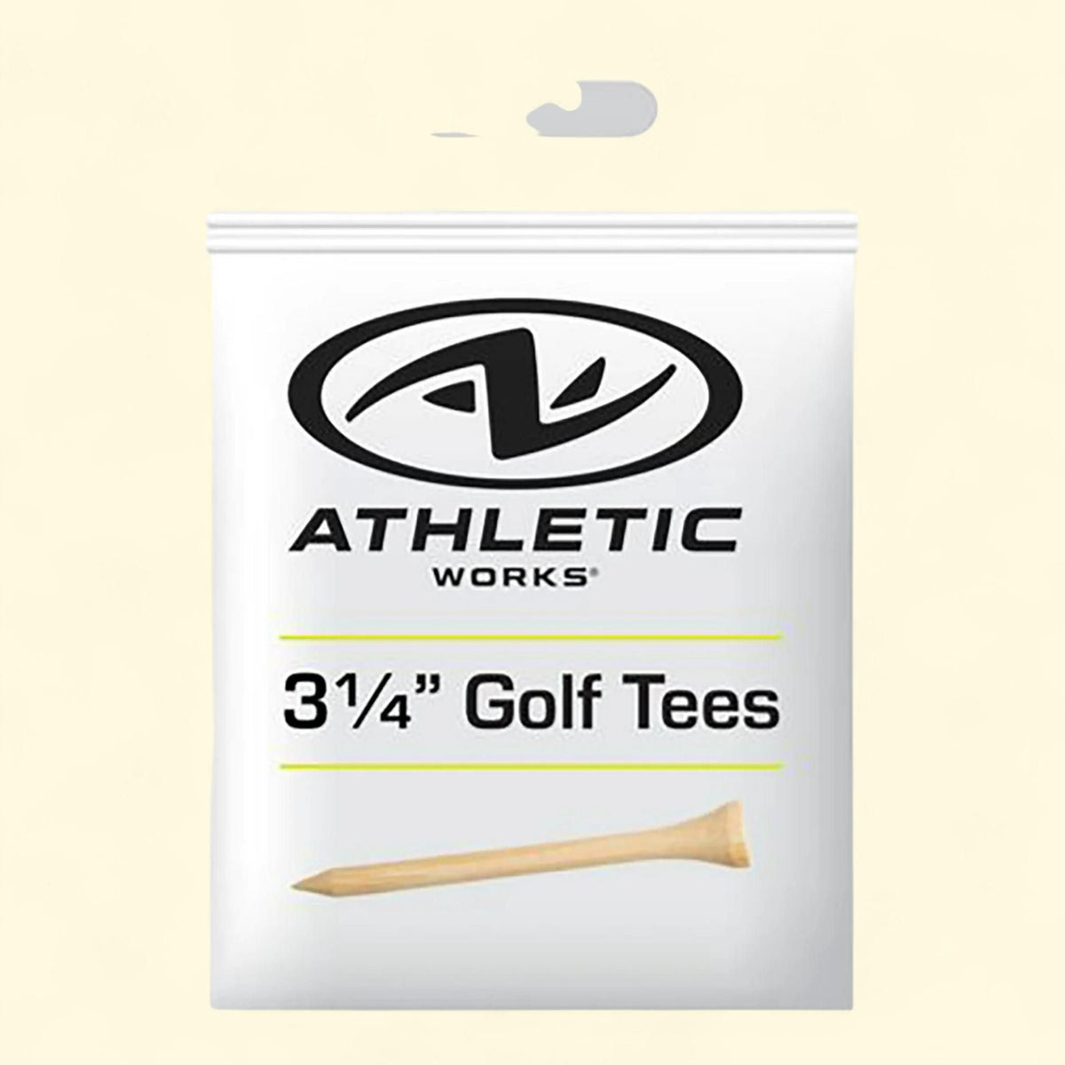 Athletic Works Golf Tees, 5 Count Package, 3-1/4"