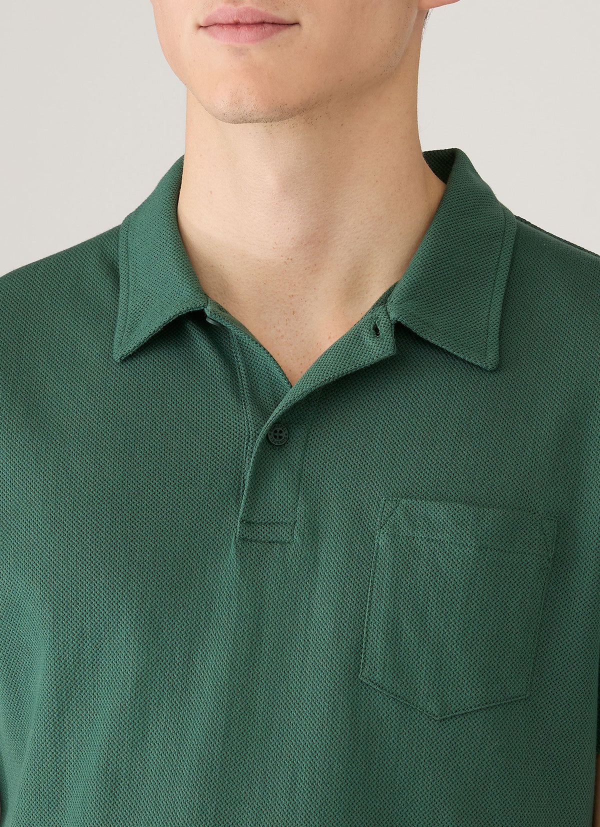 Mens Riviera Polo Shirt In Forest Mpol1026 Gnjd