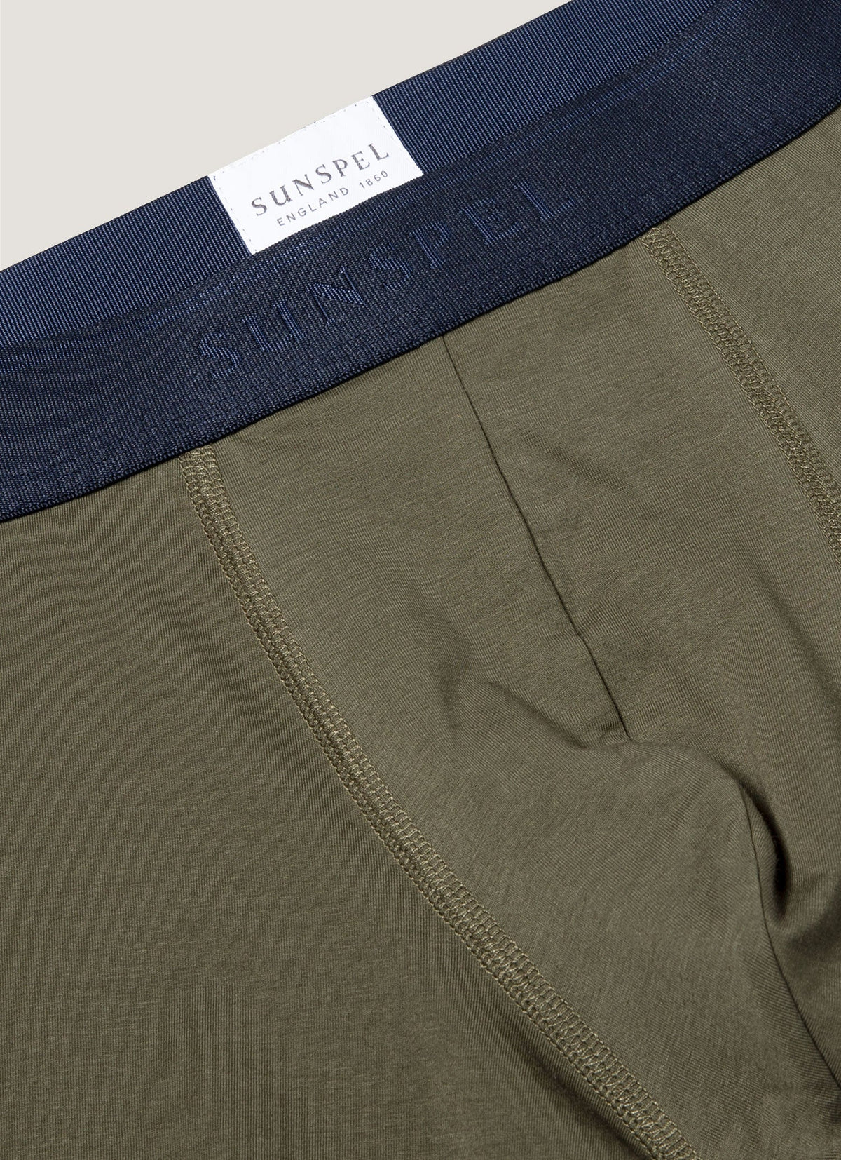 Mens Cotton Stretch Boxer Briefs In Khaki Mtru4614 Gngy