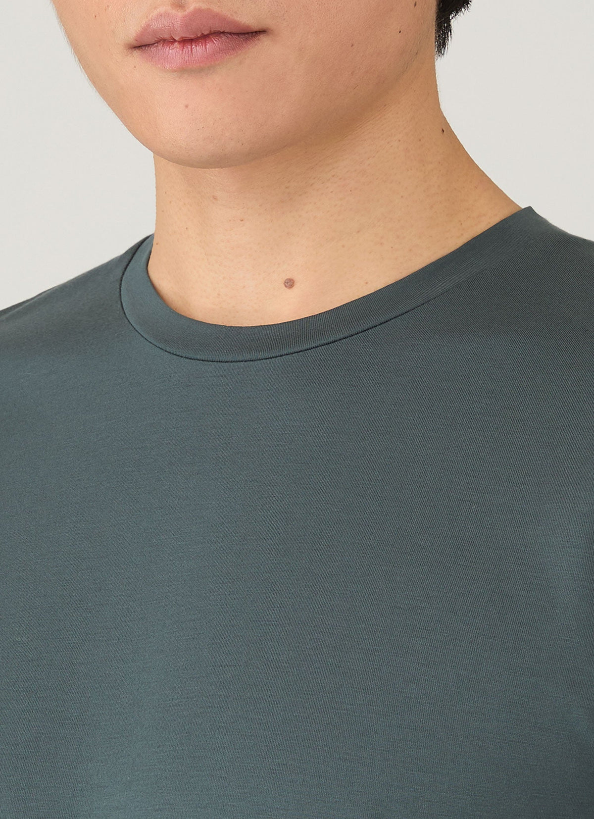 Mens Riviera Midweight Tshirt In Dark Petrol Mtsh0007S Gnit