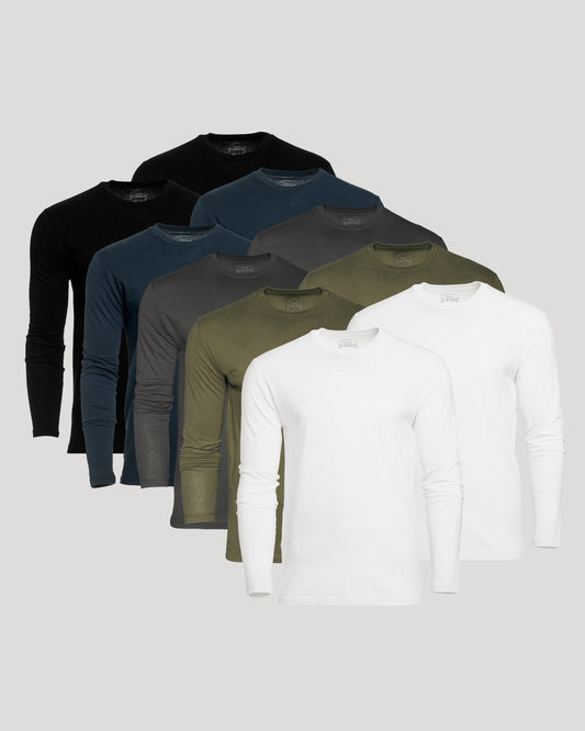 Staple Classic Long Sleeve Crew Neck 10-Pack