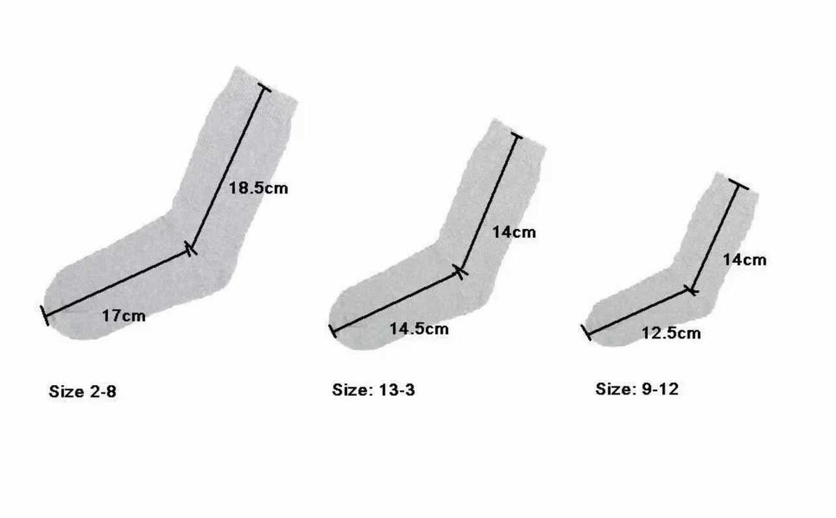 12X Pairs School Socks Plain Cotton Rich Girls Boys School Uniform Bulk