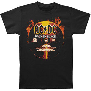 AC/DC Back In Black CD T-shirt
