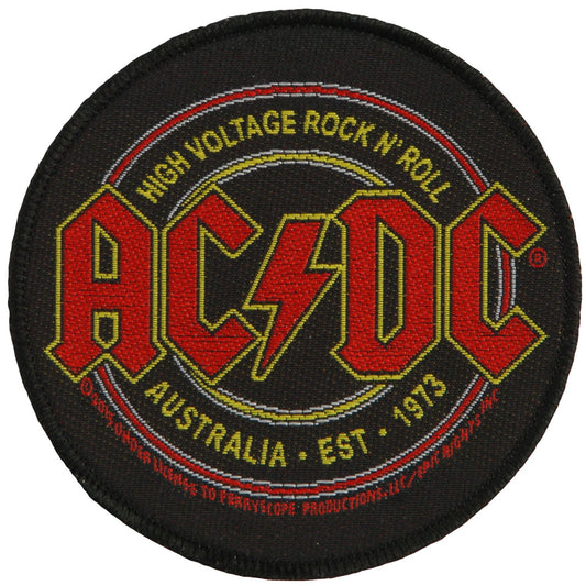 AC/DC High Voltage Rock N Roll Woven Patch