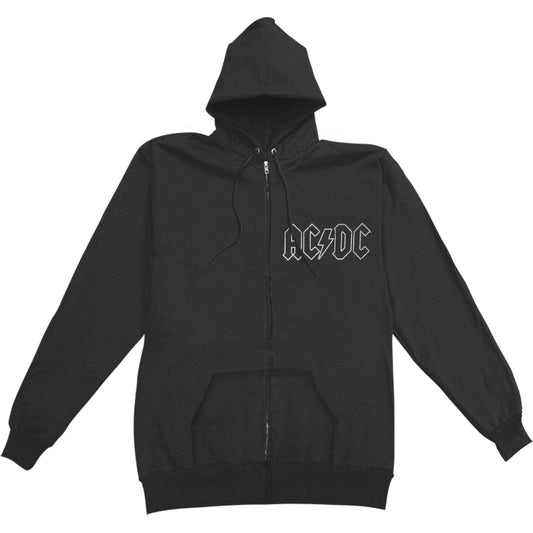 AC/DC For Those About To Rock Zippered Hooded Sweatshirt