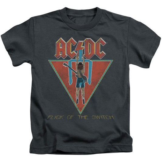 AC/DC Flick Of The Switch Juvenile Childrens T-shirt