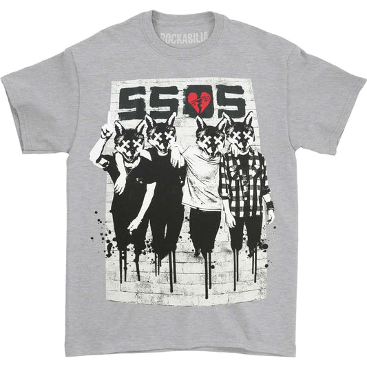 5 Seconds Of Summer Fox Heads T-shirt
