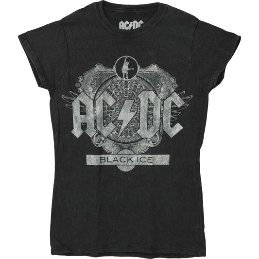 AC/DC Black Ice Vintage Junior Top