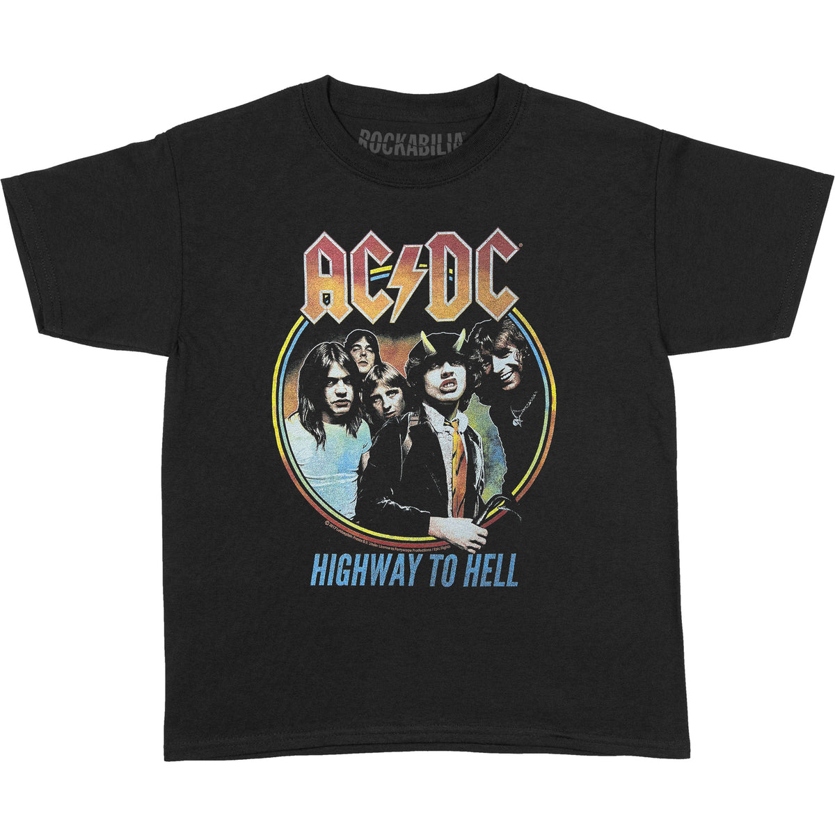 AC/DC Highway To Hell Tricolor Youth T-shirt