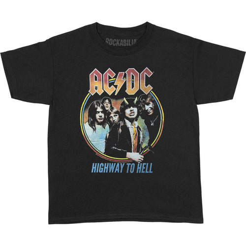 AC/DC Highway To Hell Tricolor Youth T-shirt