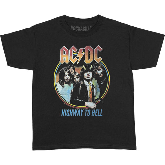 AC/DC Highway To Hell Tricolor Youth T-shirt