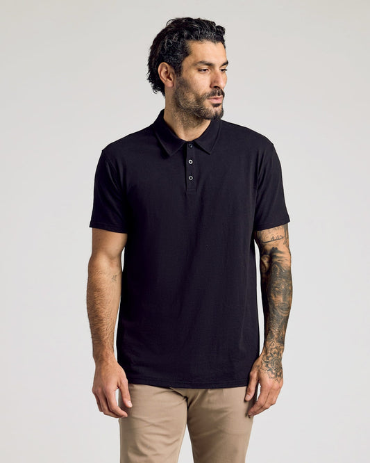 Black Classic Polo