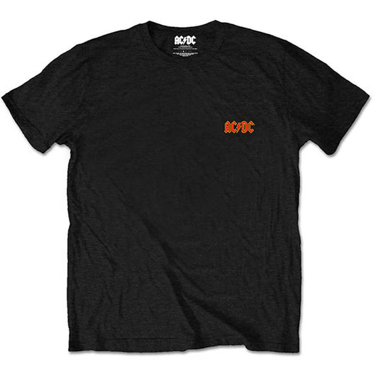 AC/DC Logo (Back Print/Retail Pack) Slim Fit T-shirt