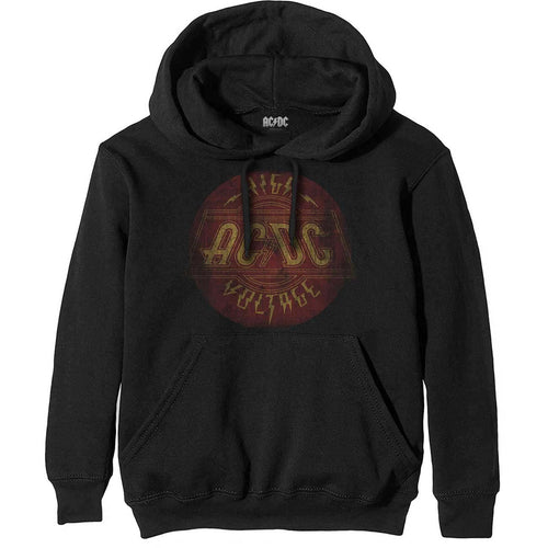 AC/DC High Voltage Vintage Hooded Sweatshirt