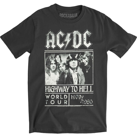 AC/DC Highway To Hell Poster Vintage T-shirt