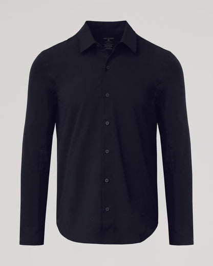 Black Commuter Long Sleeve Shirt