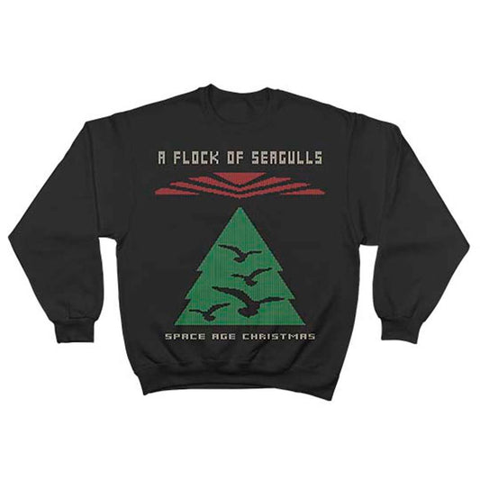 A Flock Of Seagulls Ugly Xmas Crew Neck Sweatshirt