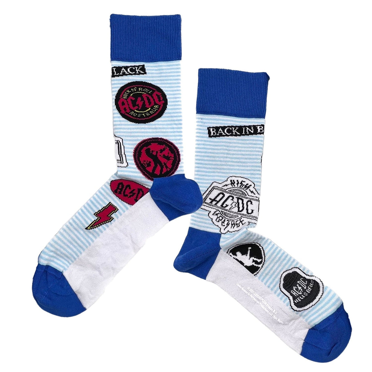 AC/DC Icons (US Men's Shoe Size 8 - 12) Socks