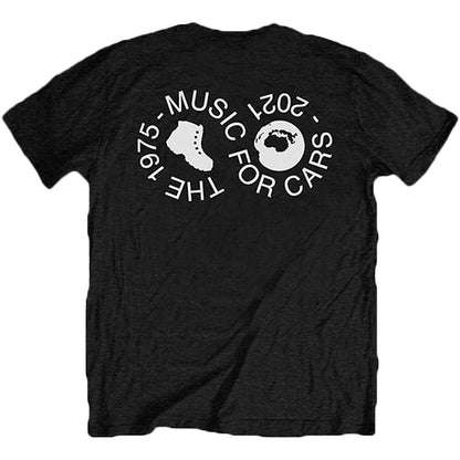 1975 Music For Cars (Back Print) Slim Fit T-shirt