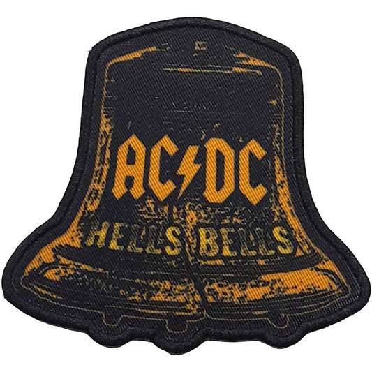 AC/DC Hells Bells Distressed Woven Patch