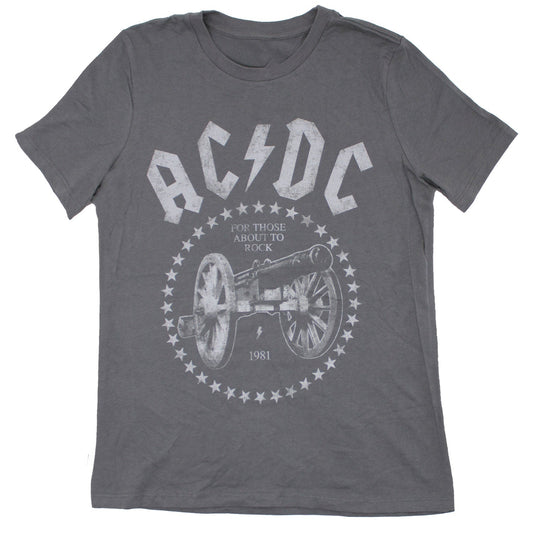 AC/DC California We Salute You 2015 Tour Tee Junior Top