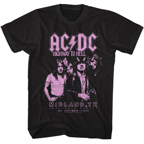 AC/DC AC/DC Midland Tx T-shirt