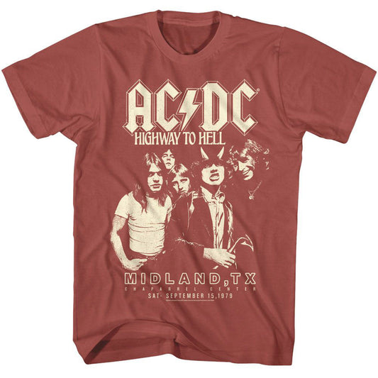 AC/DC AC/DC Hth Texas T-shirt