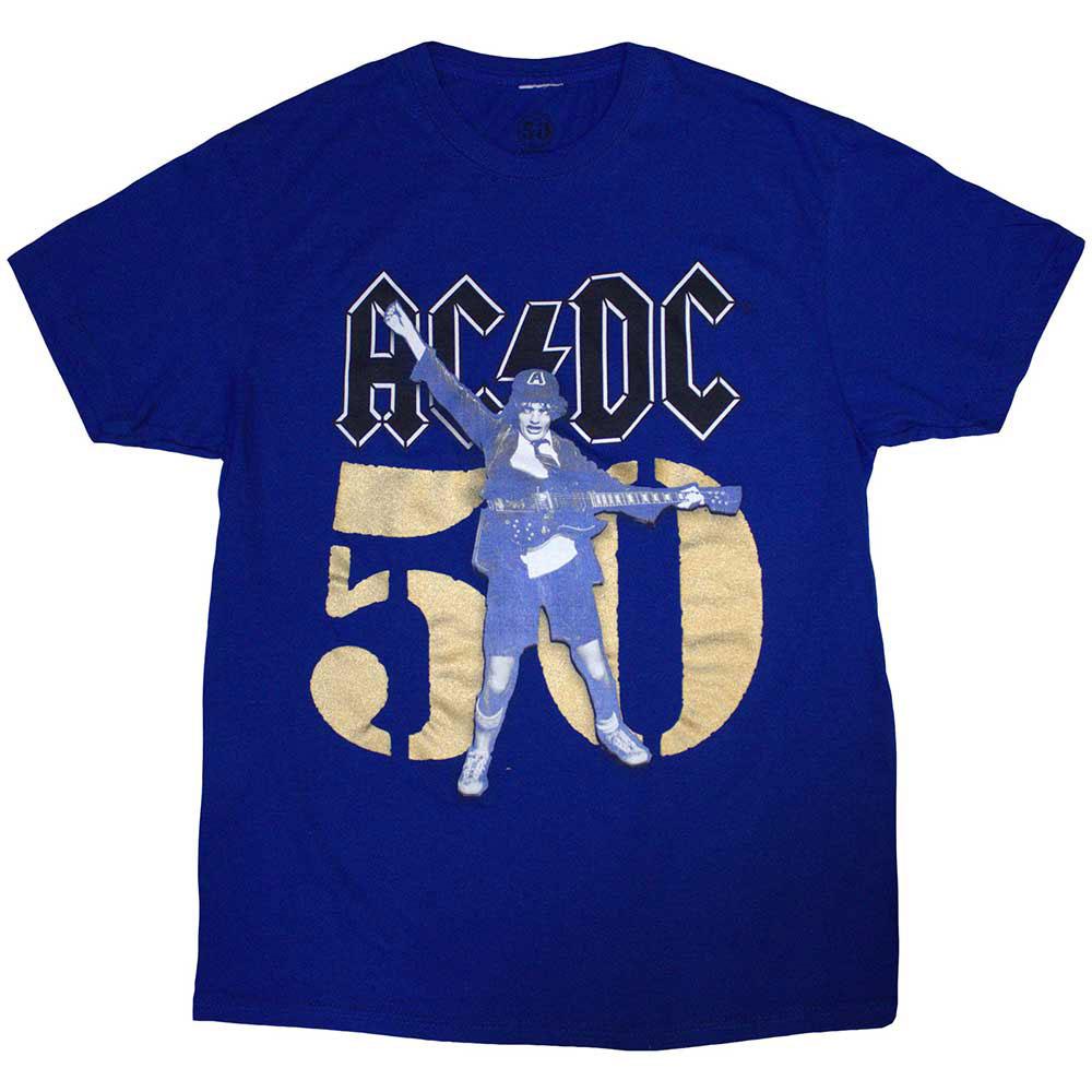 AC/DC Gold Fifty T-shirt