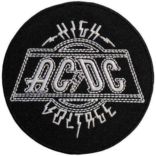 AC/DC High Voltage Woven Patch