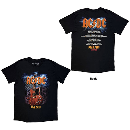 AC/DC Guitar Eu Tour '25 T-shirt