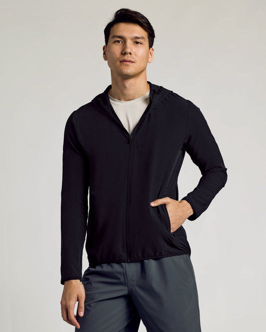 Black Active Shell Jacket