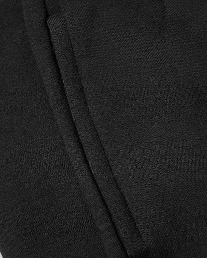 Girls Black & Dark Maroon Relaxed Joggers 2-Pack