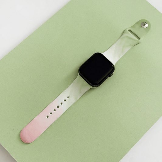 Strawberry Matcha Apple Watch Strap