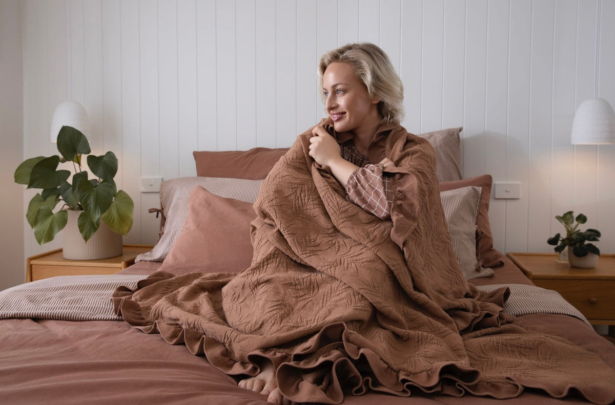 Cloud Cotton Duvet Cover Terra