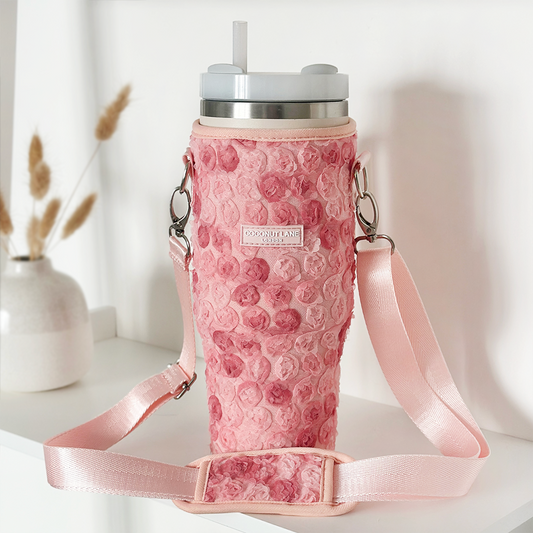 Tumbler Carry Case - Peony Bloom