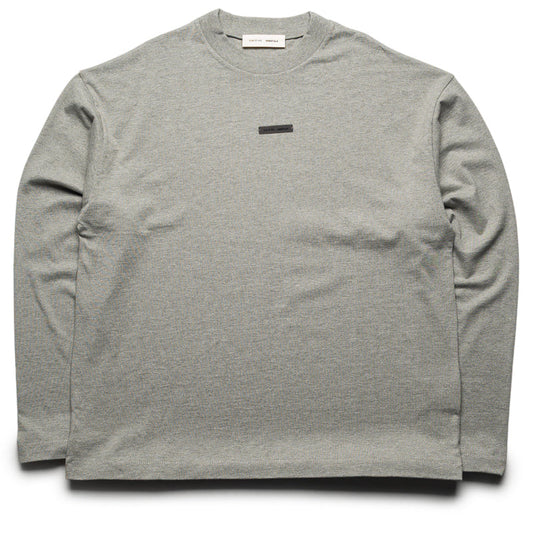 Fear Of God Essentials Classic Fit L/S Tee - Concrete Heather