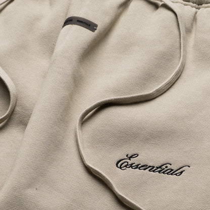 Fear Of God Essentials Relaxed Fleece Sweatpants With Piping - Abbey Stone