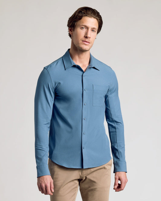 Fiord Long Sleeve Ripstop Commuter Shirt