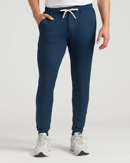 Dark Heather Navy Tall Active Joggers