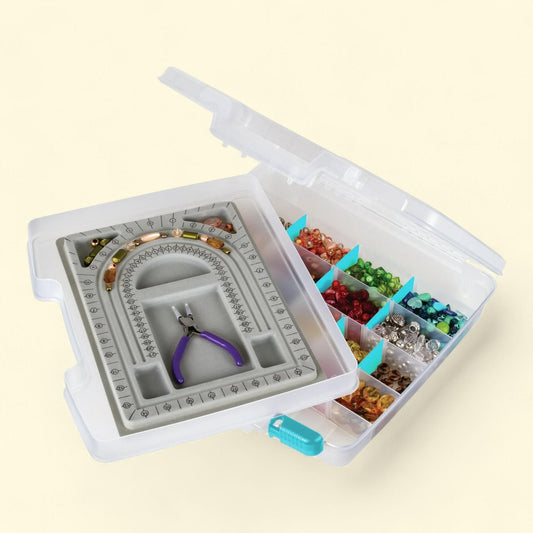 ArtBin Jewelry Project Box, Translucent, 15 inches