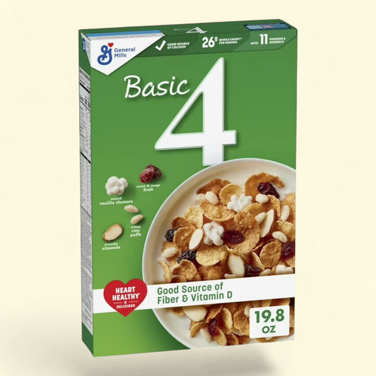 Basic 4 Heart Healthy Cereal, 19.8 oz