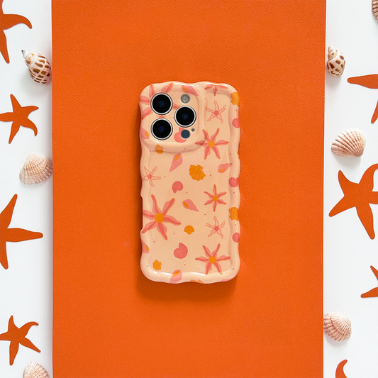 Wavy Phone Case - Peachy Beach