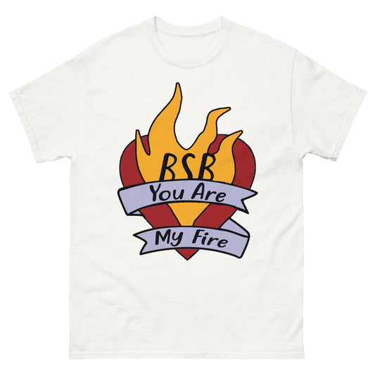 - Backstreet Boys - Hand Sketched Fire T-Shirt