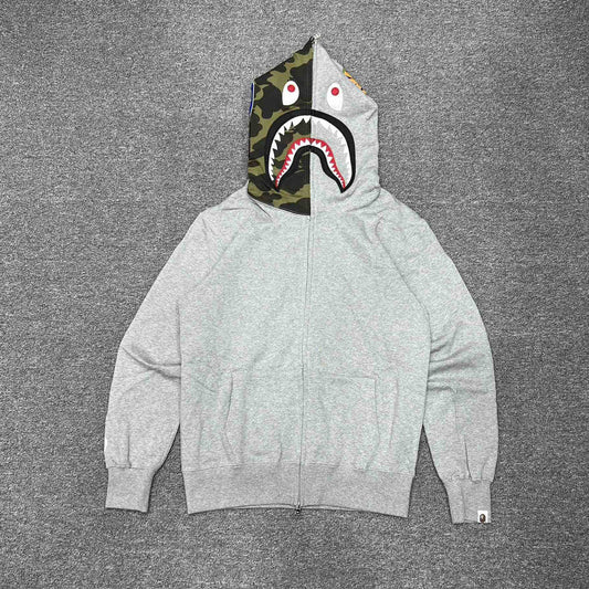 Bape Hoodie Zip-Up Cardigan Hoodie
